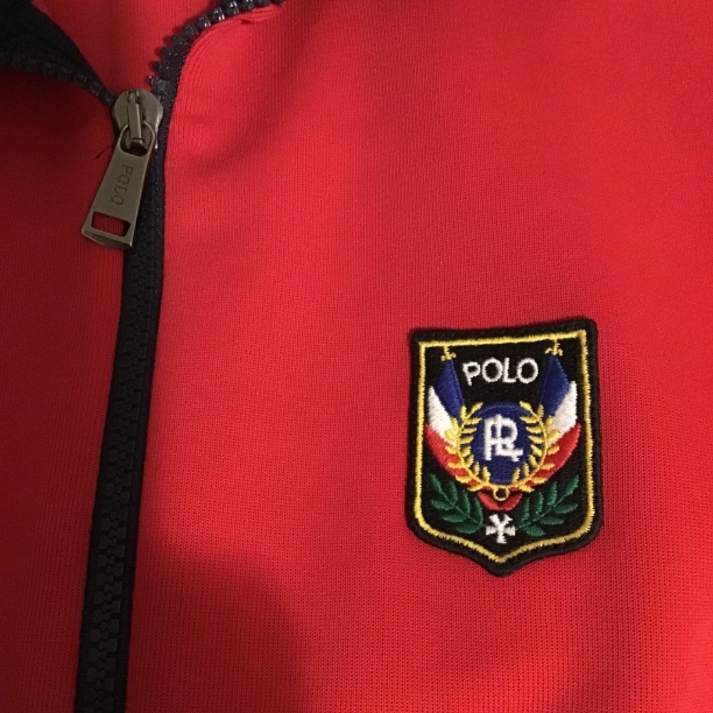 🔥#7, POLO, size S/P, zipper gets stuck at collar, in great cond. otherwise - Picture 8 of 10